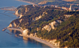 Panoramic View of Sirolo Beaches